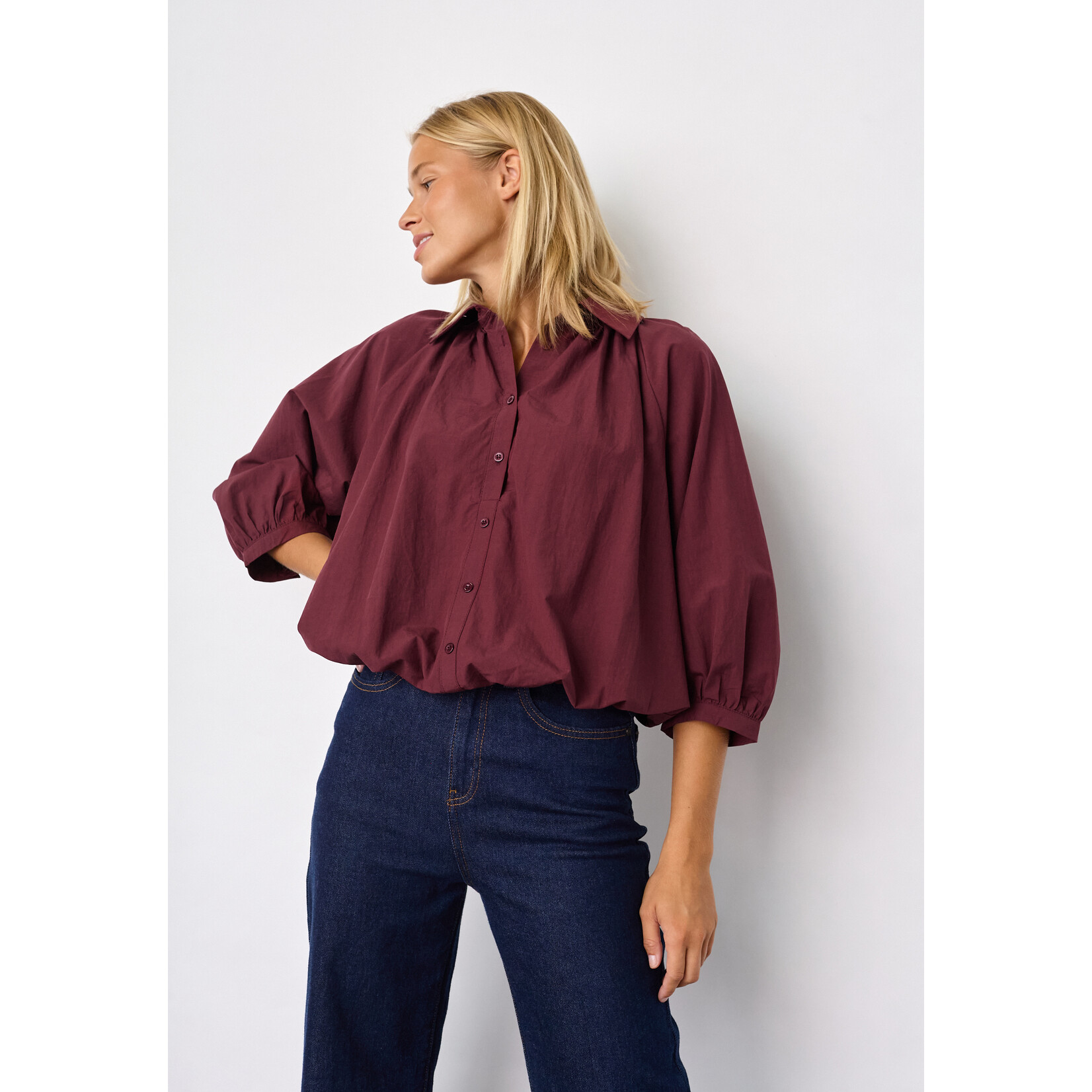 Sisters Point Blouse Gifa bordeaux