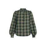 Sisters Point Virsa blouse ruit groen