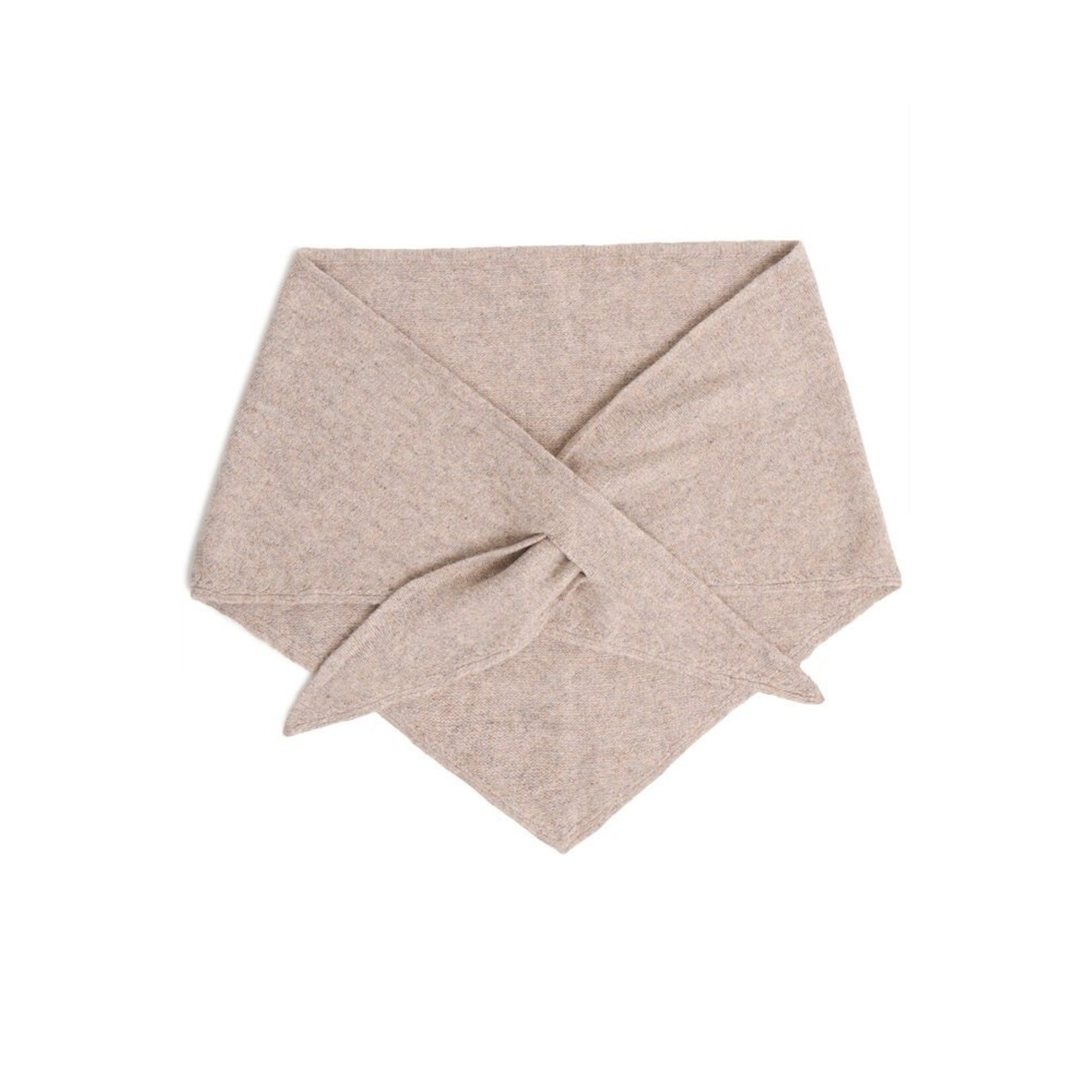 ICHI Iagry sjaal driehoek beige