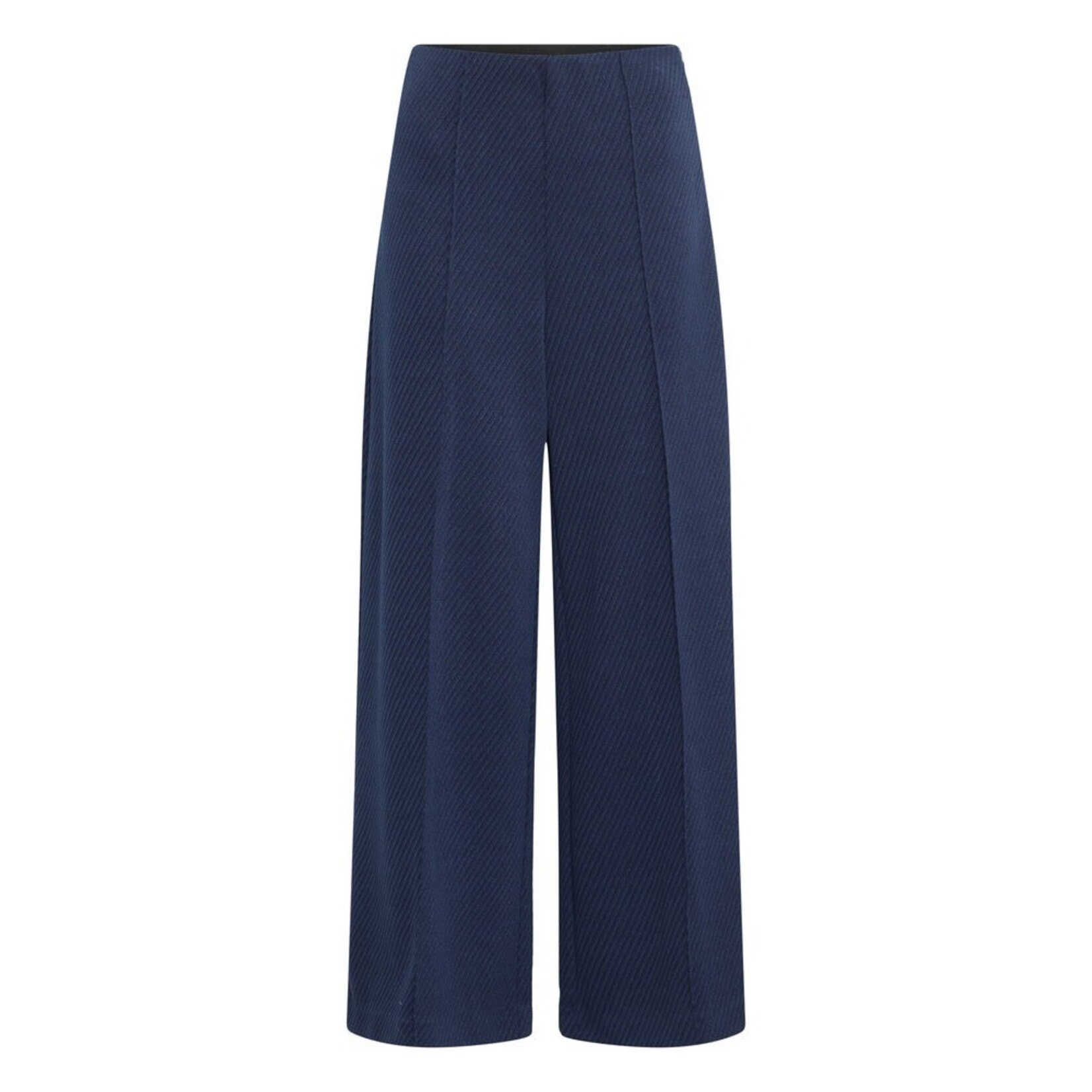 ICHI Ihkate Twills wijde broek navy