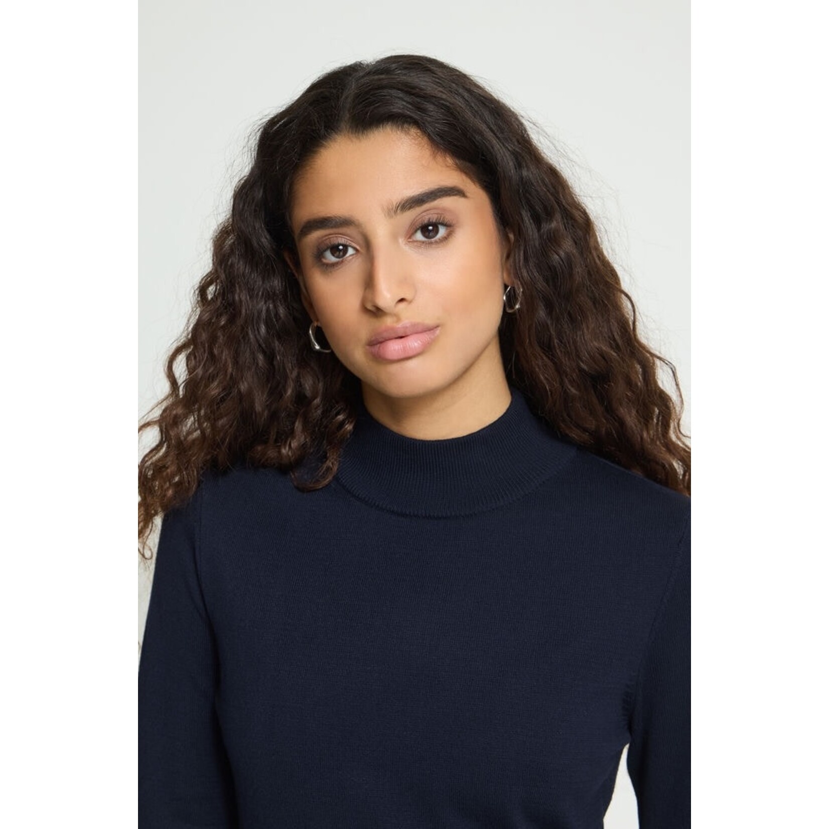 ICHI Ihluls turtleneck navy
