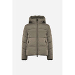 With Black Withblack Glorian puffer winterjas groen