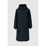 With Black With Black brooklyn parka jas donker blauw