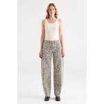 C.O.J. Clara Ballon jeans mid waist leopard
