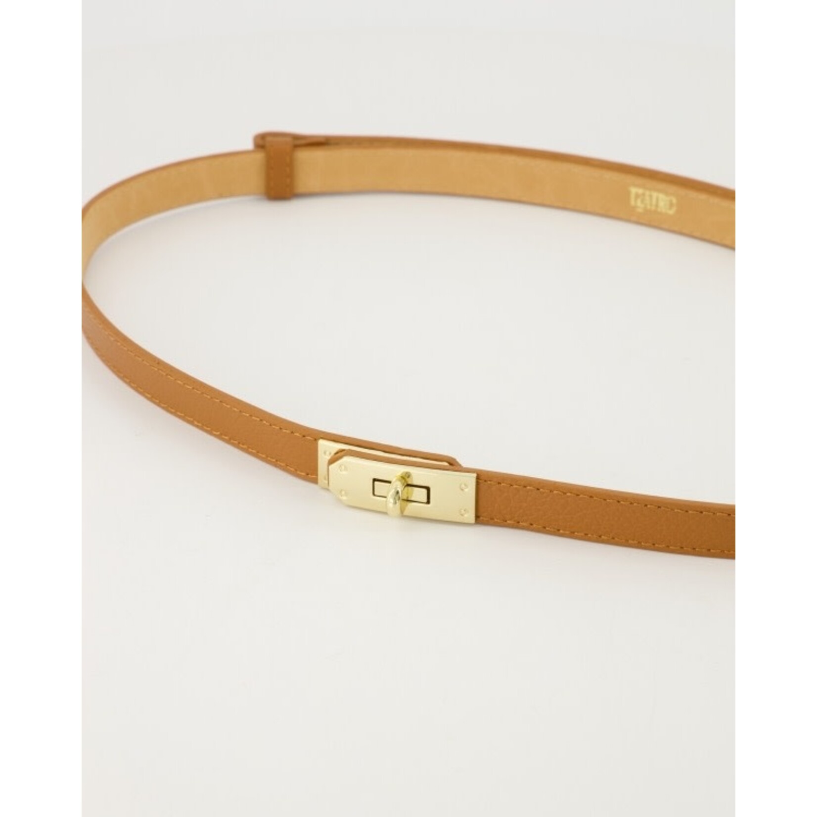 Leren riem Vera one size Cognac