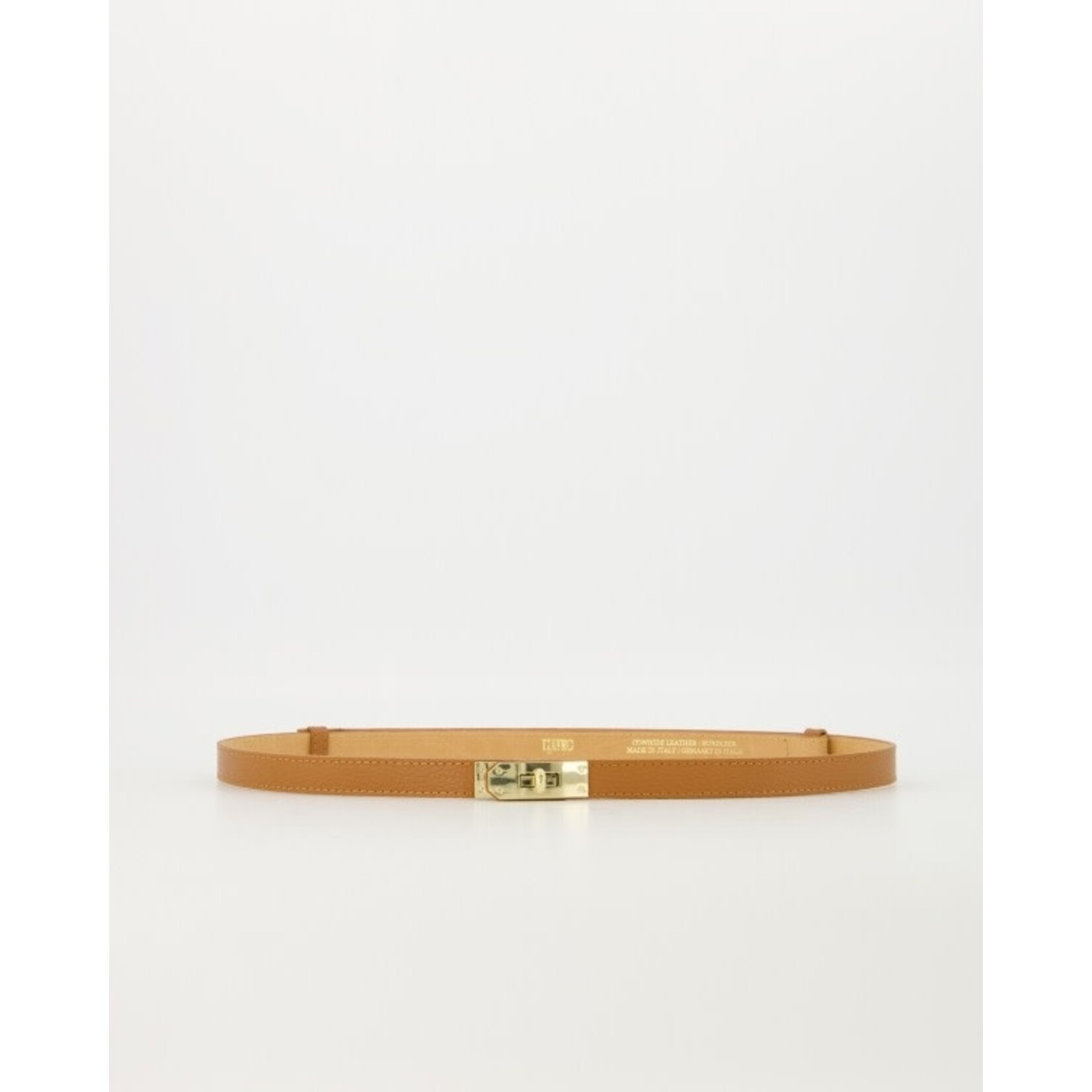 Leren riem Vera one size Cognac