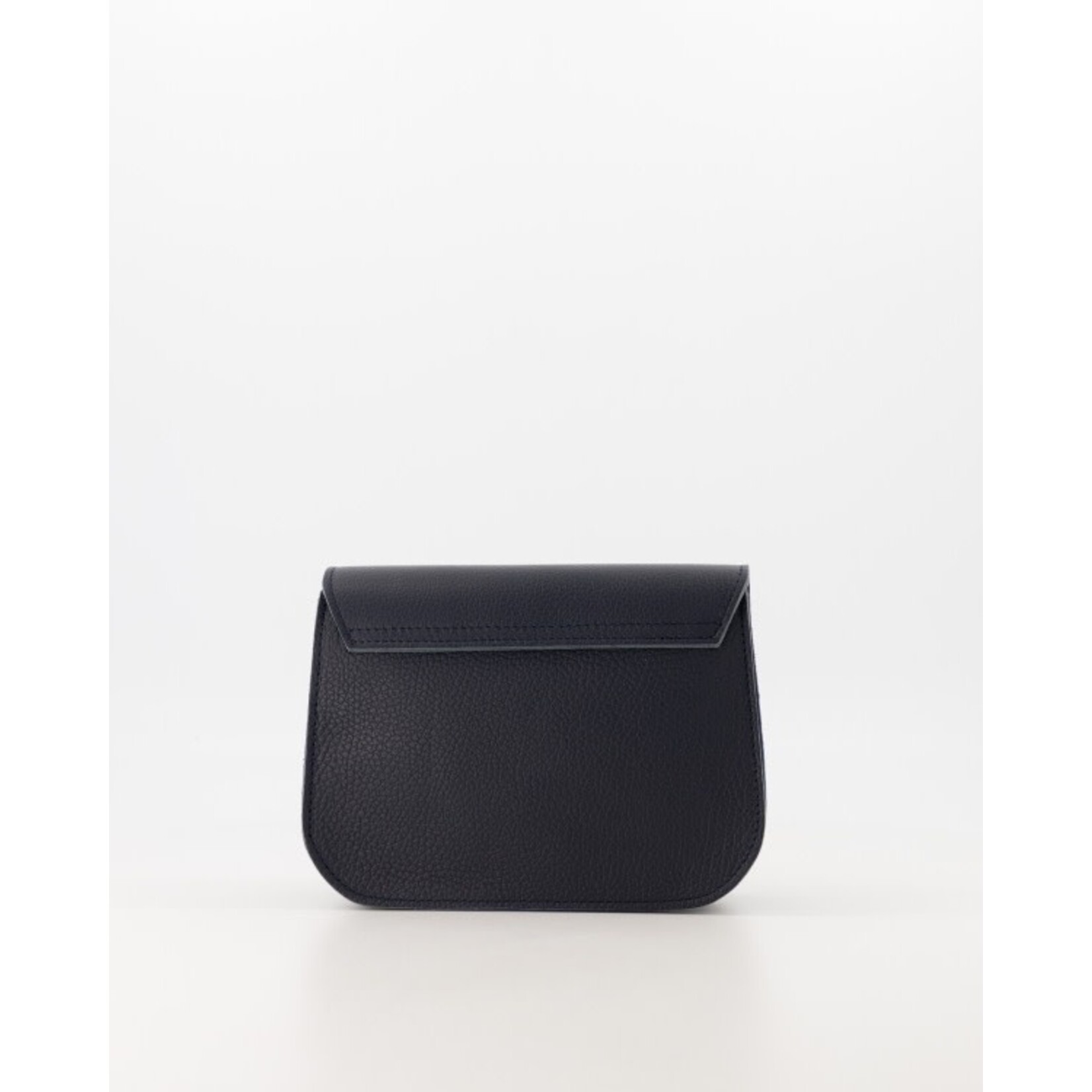 Leren tas Flora donker blauw