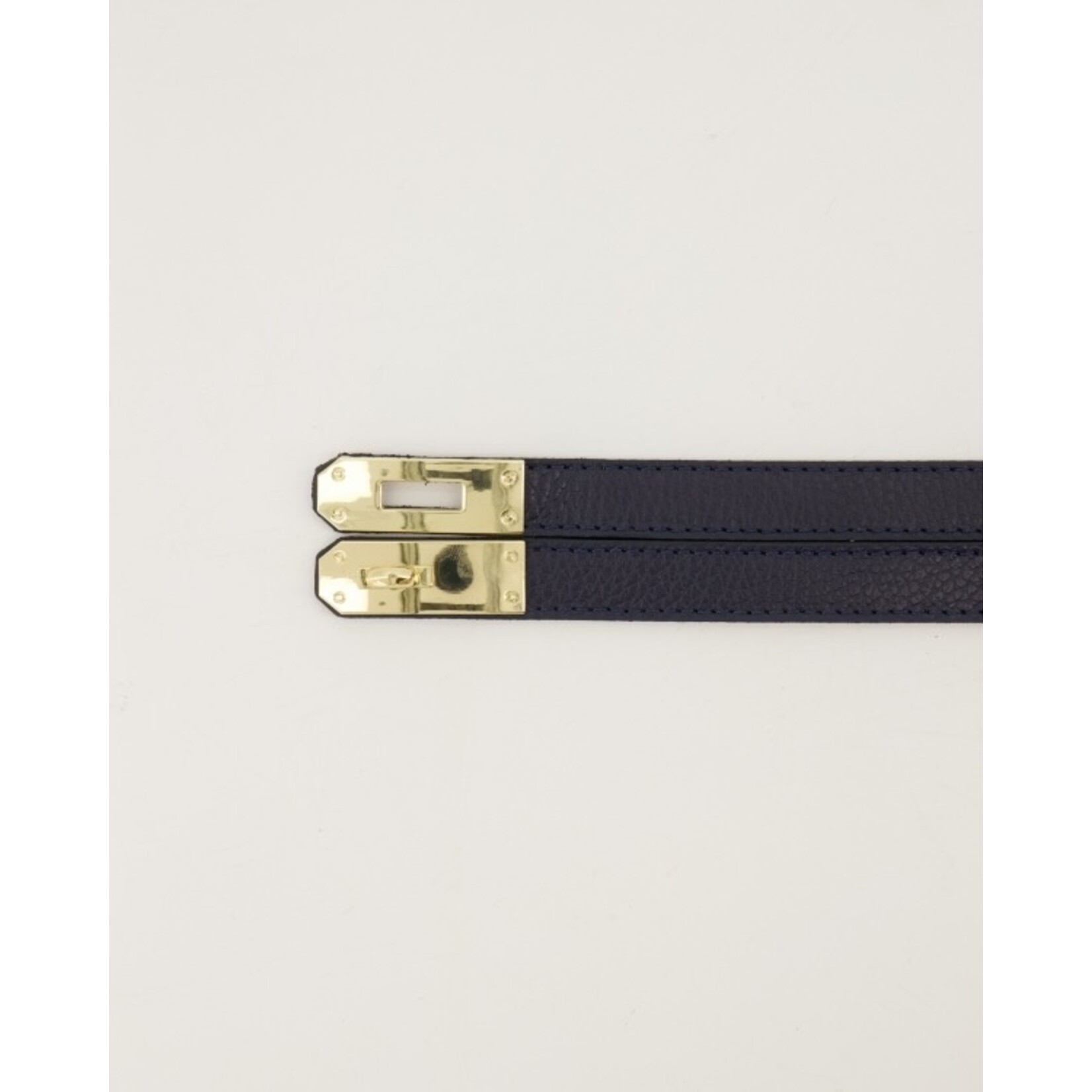 Leren riem Vera one size navy