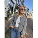 24Colours 24Colours jasje Sanne grijs
