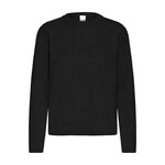 ICHI Ihluls LS top gebreid zwart