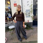 24Colours 24Colours barrel pantalon blauw