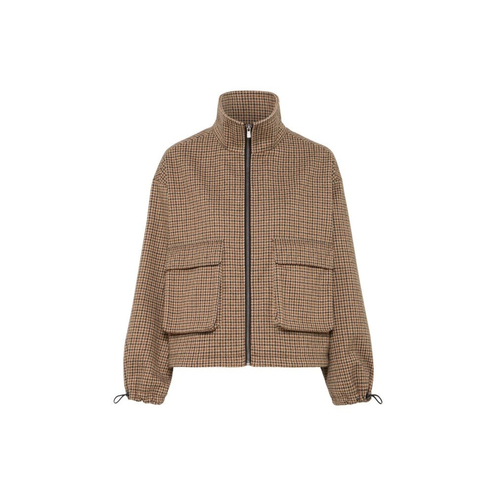 ICHI Ihesolu jacket ruit bruin