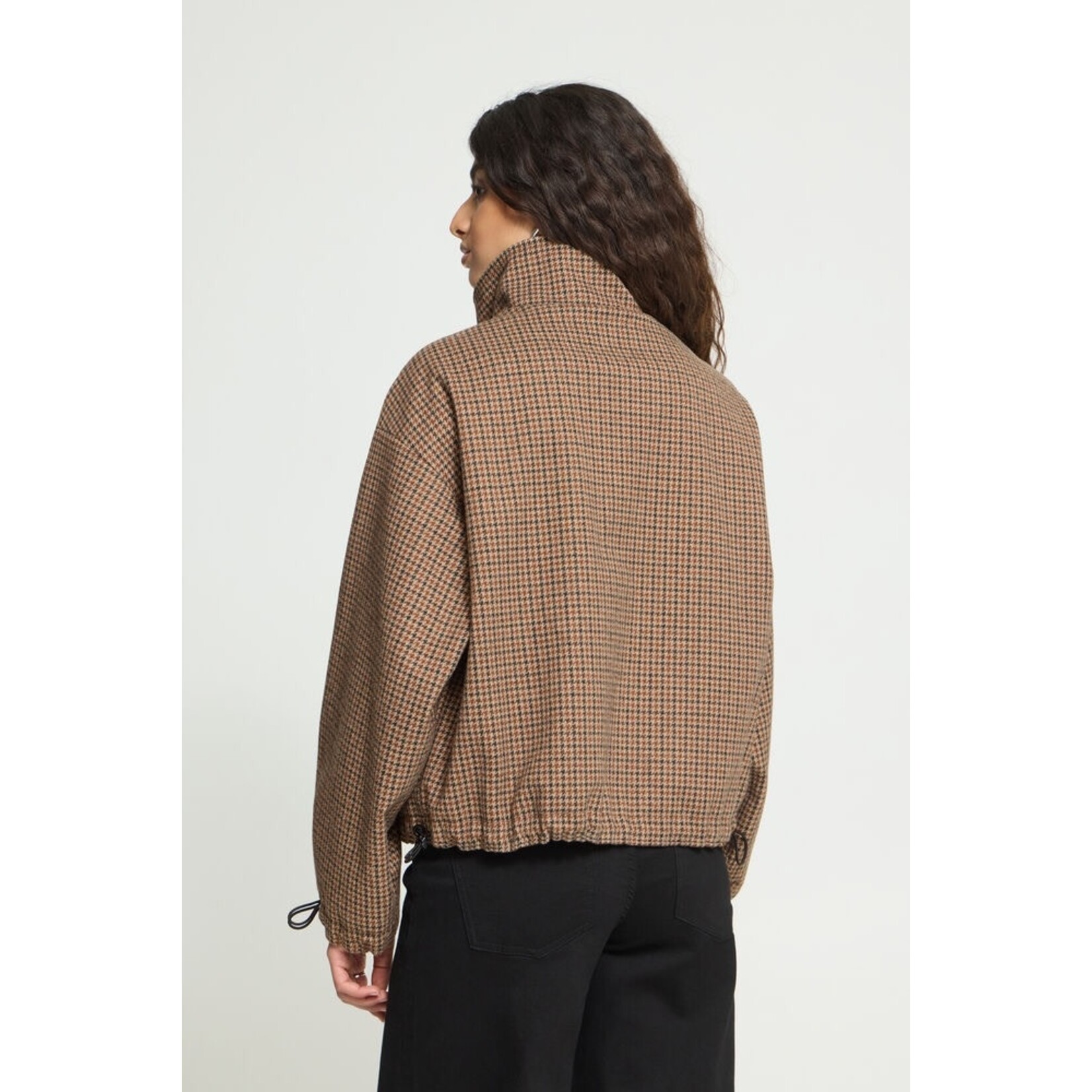 ICHI Ihesolu jacket ruit bruin