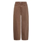 ICHI Ihblich Barrel jeans bruin