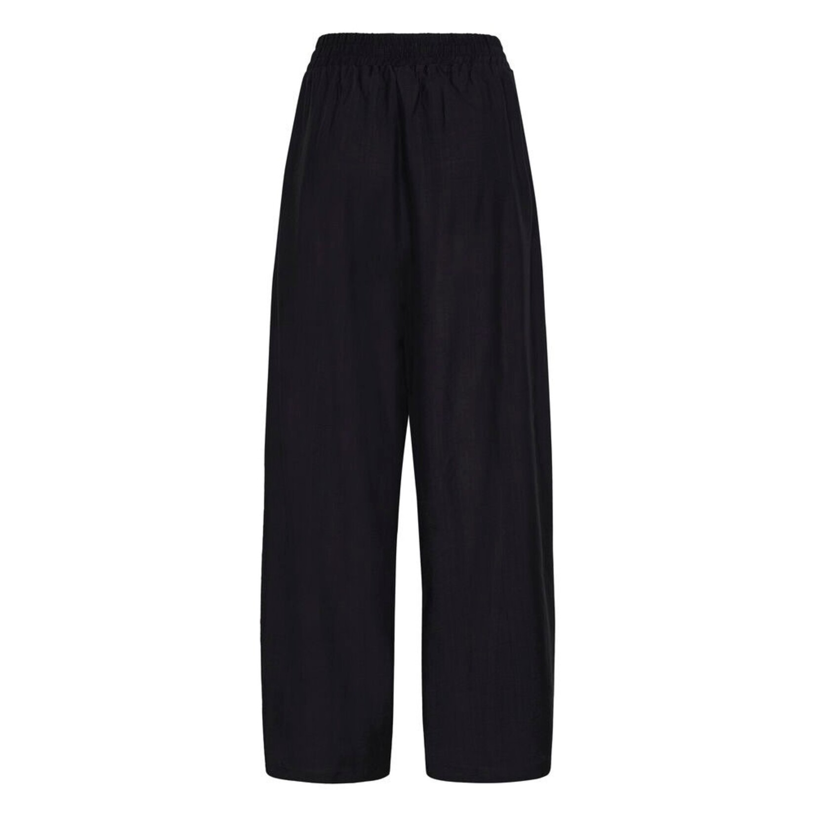 ICHI Ihginnie wijde broek zwart