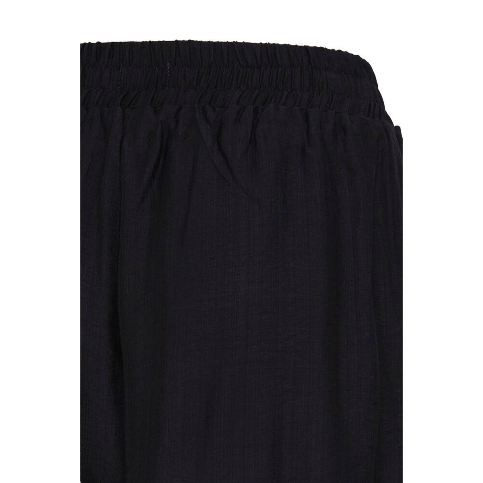 ICHI Ihginnie wijde broek zwart