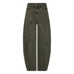 ICHI Ihpella barrel jeans groen