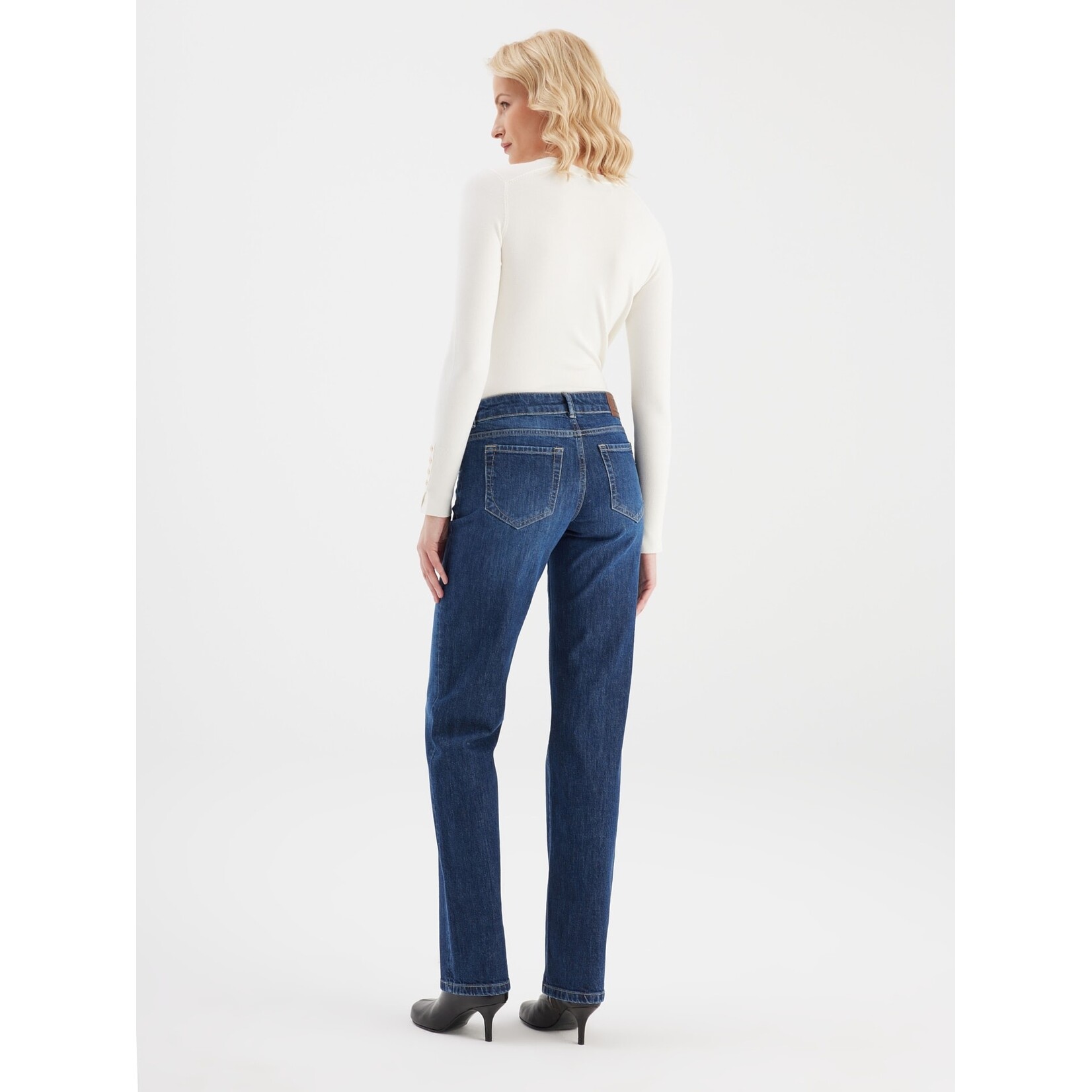 C.O.J. COJ Straight jeans Diva D blue