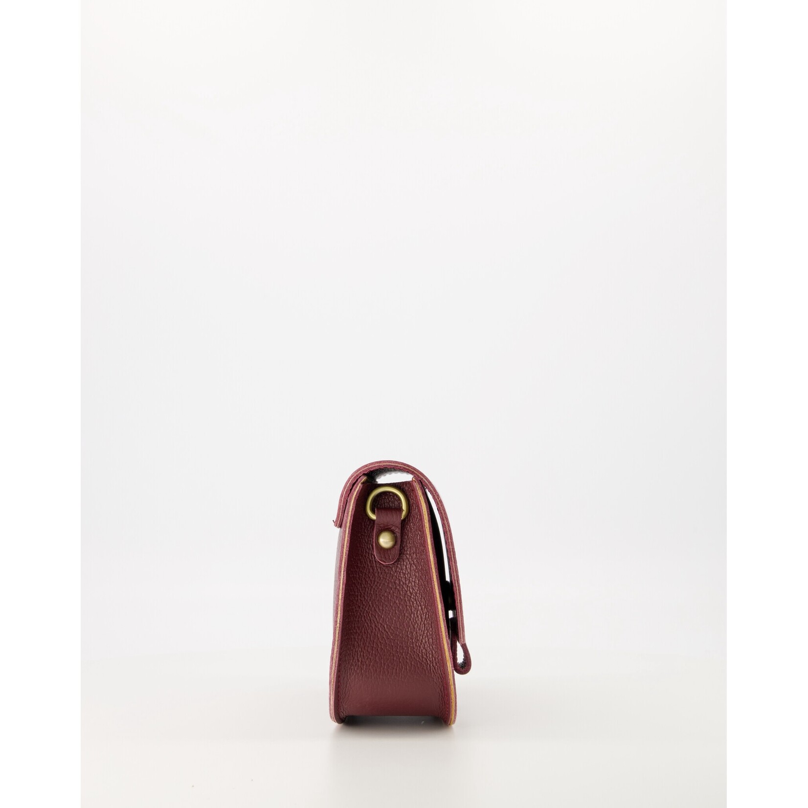 Leren tas Flora bordeaux
