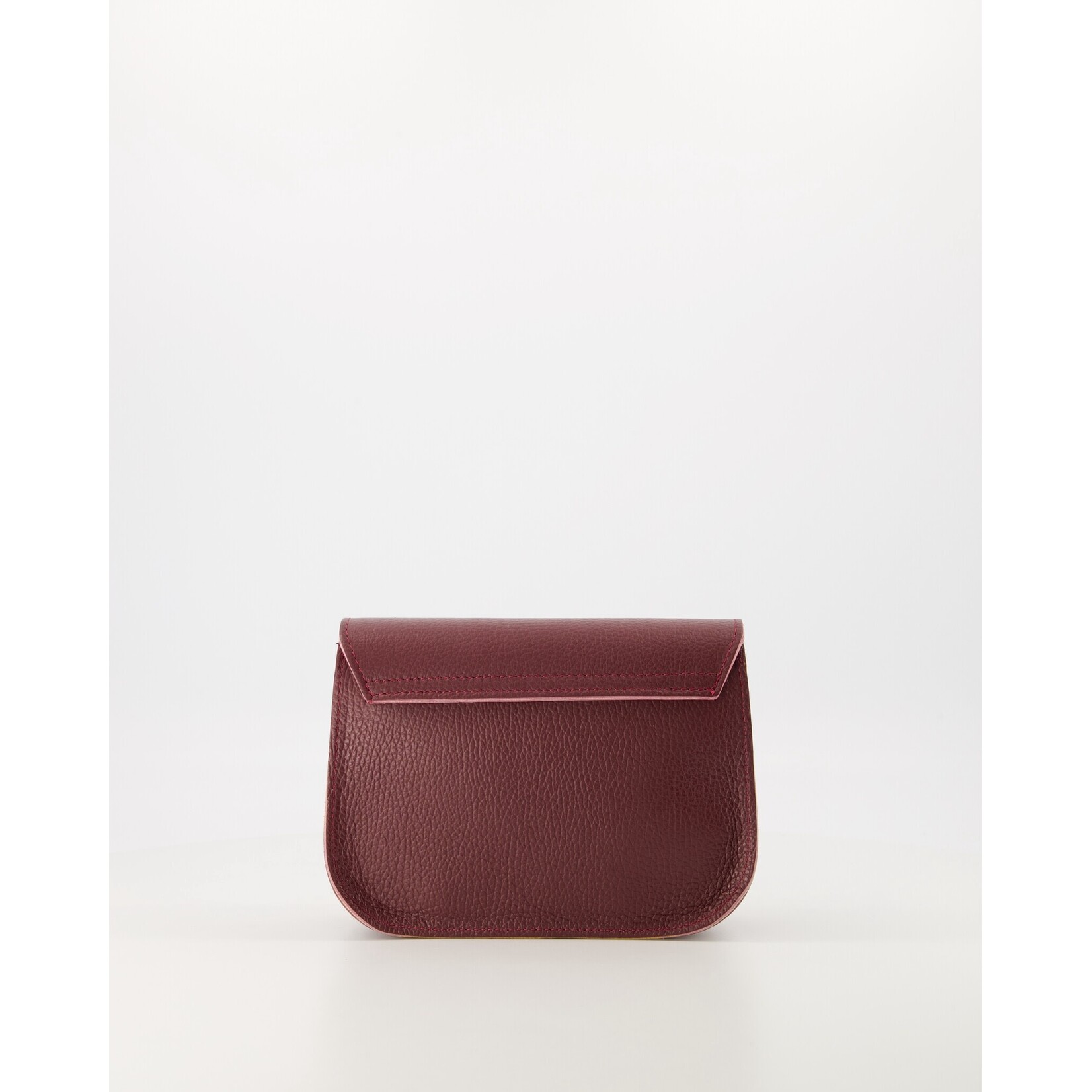 Leren tas Flora bordeaux