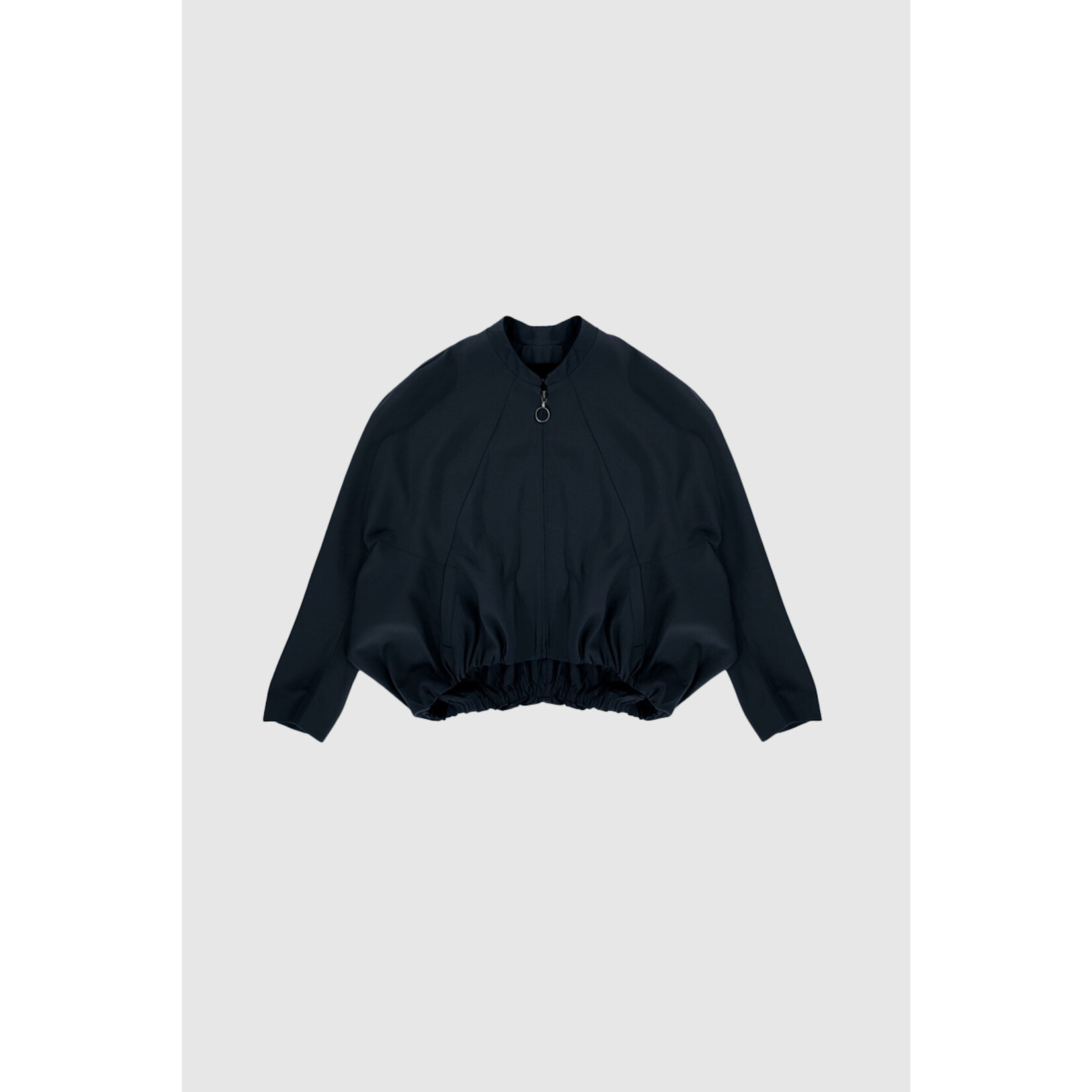 With Black Withblack Anna bat sleeve streep jasje navy