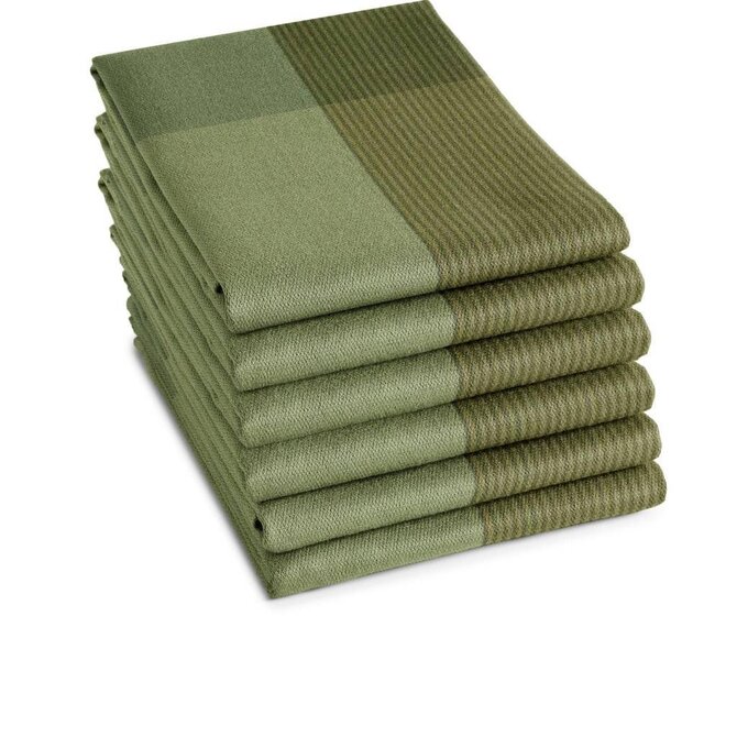DDDDD Theedoek Blend 60x65 olive green