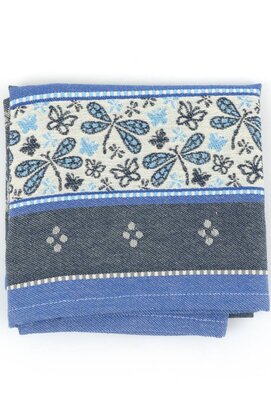 Bunzlau Castle theedoek Dragonfly Dark Blue 65x65