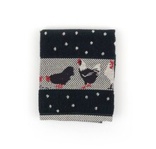 Bunzlau Castle Chickens keukendoek 53x60 Black