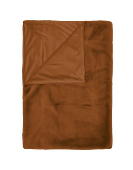 Essenza plaid Furry 150x200 leather-brown