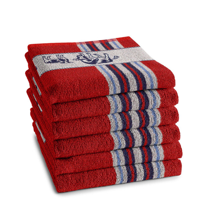 DDDDD keukendoek Friesian red 50x55 (per stuk) DDDDD keukendoek Friesian red 50x55 (per stuk)