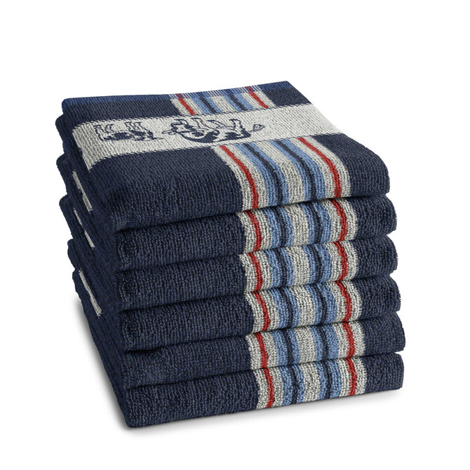 DDDDD keukendoek Friesian blue 50x55 (per stuk)