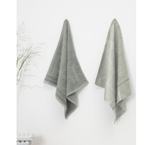 DDDDD theedoek Monstera cream 60x65 (per stuk)