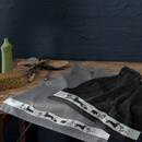 DDDDD DDDDD keukendoek Saar zwart 50x55 (per stuk)