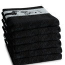 DDDDD DDDDD keukendoek Saar zwart 50x55 (per stuk)