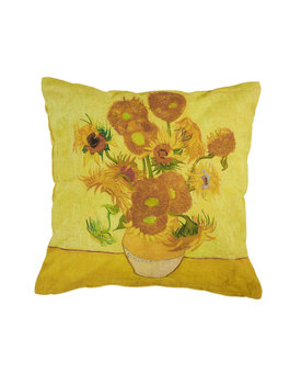 Beddinghouse x Van Gogh sierkussen Sunflower geel 45x45