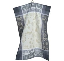 Sander theedoek sleigh ride 50x70 grijs