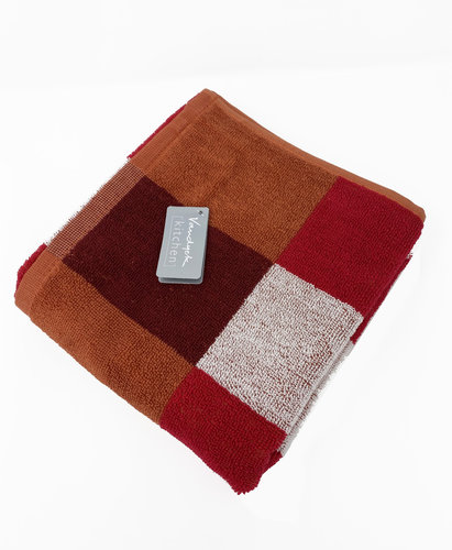 Vandyck Vandyck Kitchen keukendoek Block rust-77
