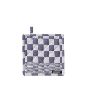 DDDDD pannenlap Barbeque 21x21 blauw