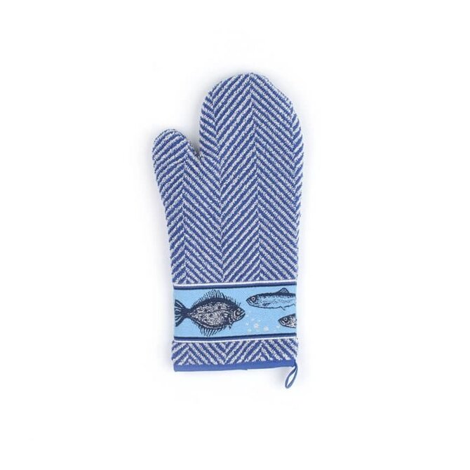 Bunzlau Castle Fish ovenwant 20x37 Royal Blue Bunzlau Castle Fish ovenwant 20x37 Royal Blue