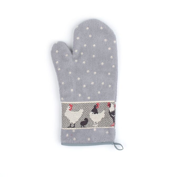 Bunzlau Castle Chickens ovenwant 20x37 Grey