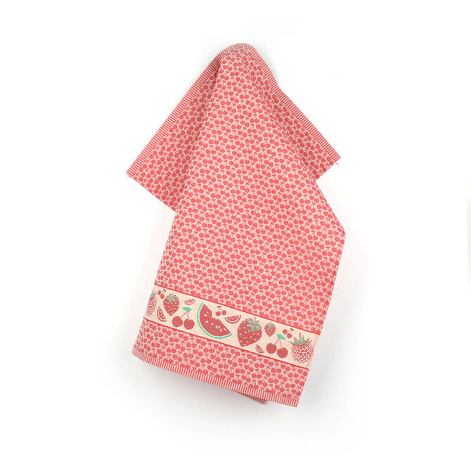 Bunzlau Castle Fruit keukendoek 53x60 Red