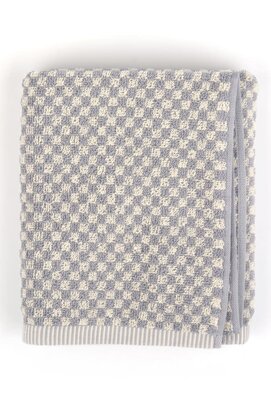 Bunzlau Castle keukendoek Small Check grey 53x60