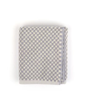 Bunzlau Castle keukendoek Small Check grey 53x60