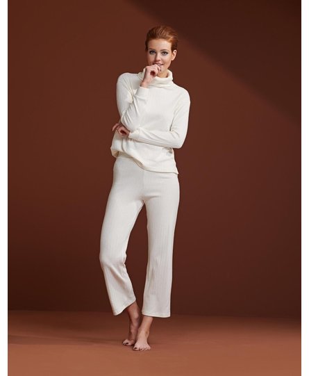 Essenza Nina Uni Trousers Long – Meringue