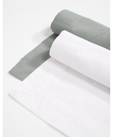 Essenza Fine Art Table runner – Stone green