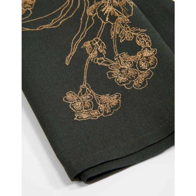 Essenza Masterpiece Napkin – Dark green Essenza Masterpiece Napkin – Dark green