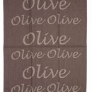 Stuco Trends Textiles Olive Jaquard Theedoek