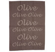 Stuco Trends Textiles Olive Jaquard Theedoek