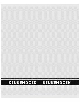 DDDDD Keukendoek Pelle 50x55 White