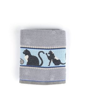 Bunzlau Castle keukendoek Cats grey